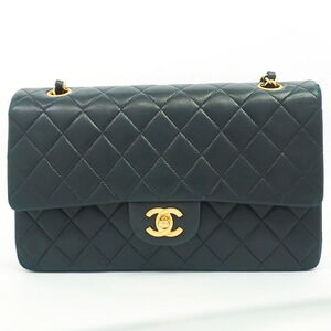 Chanel Double Flap Chain Shoulder Bag Matelasse